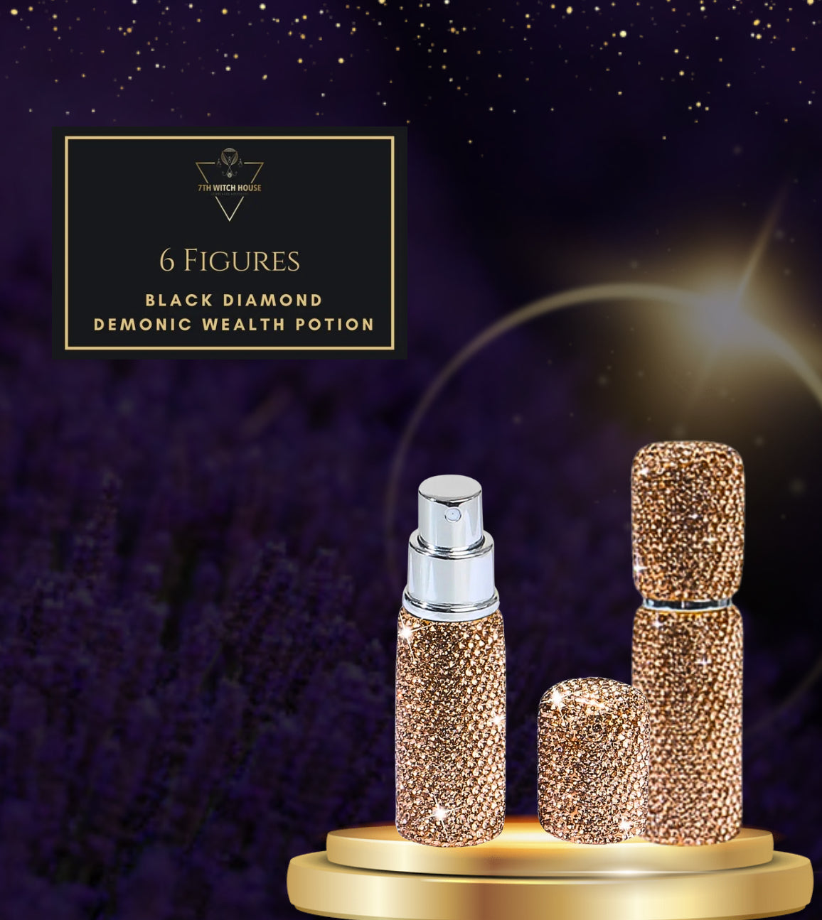 6 Figures Demonic Wealth Potion Spray. – The Order