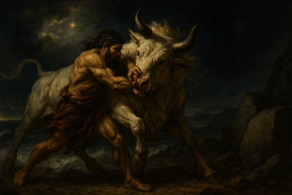 Hercules’ Seventh Labor: Capturing the Cretan Bull — A Luciferian Reading
