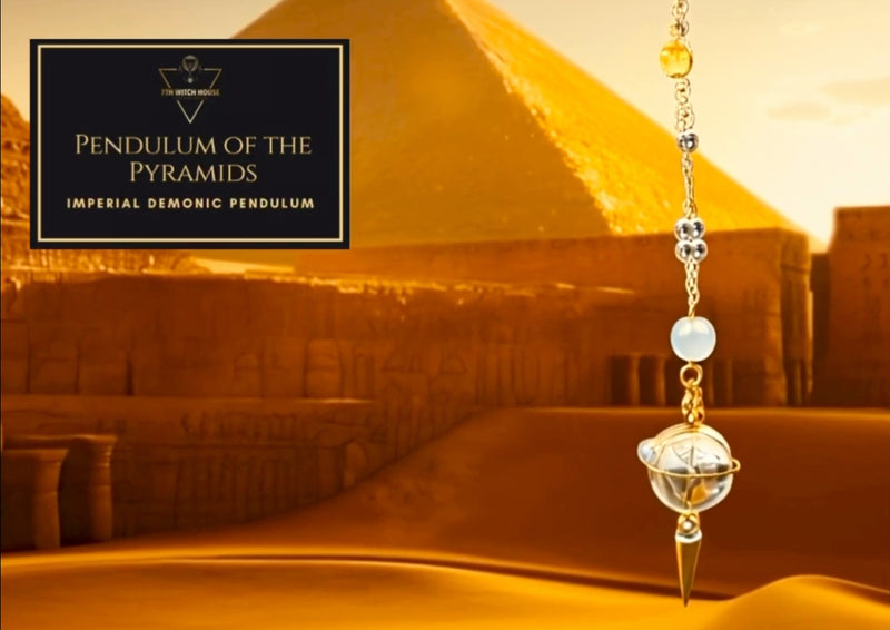 Pendulum of the Pyramids – Professional Demonic Pendulum Set