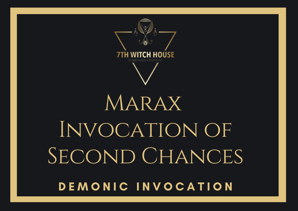 Marax Invocation of Second Chances – The Order