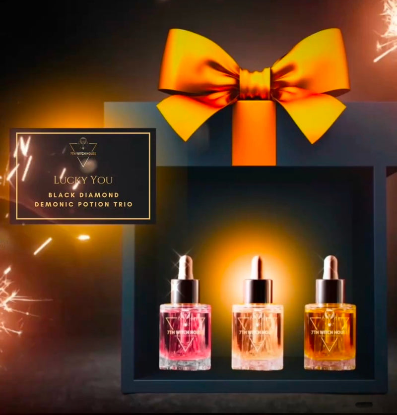 Lucky You Black Diamond Potion Trio