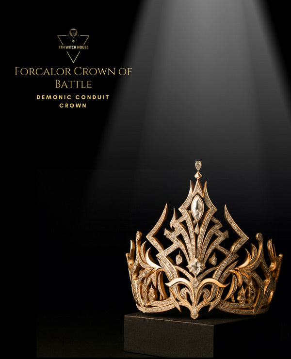 Forcalor Crown of Battle - Demonic Conduit Crown