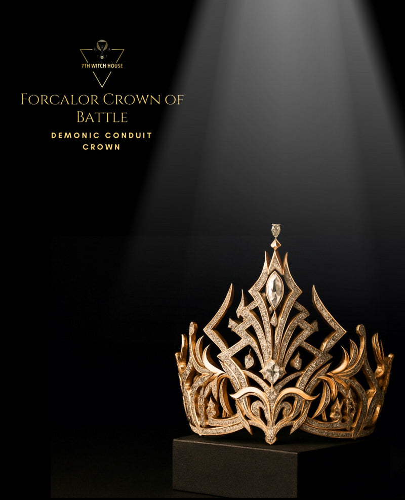 Forcalor Crown of Battle - Demonic Conduit Crown