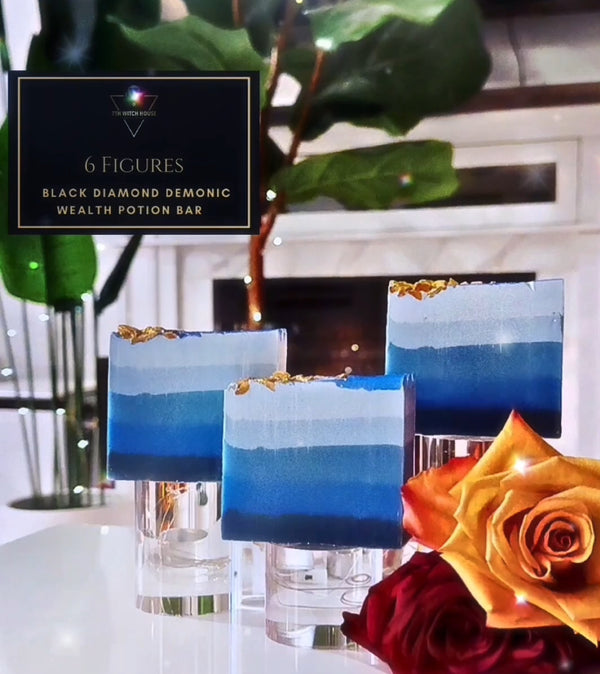 6 Figures Black Diamond Demonic Wealth Potion Bar