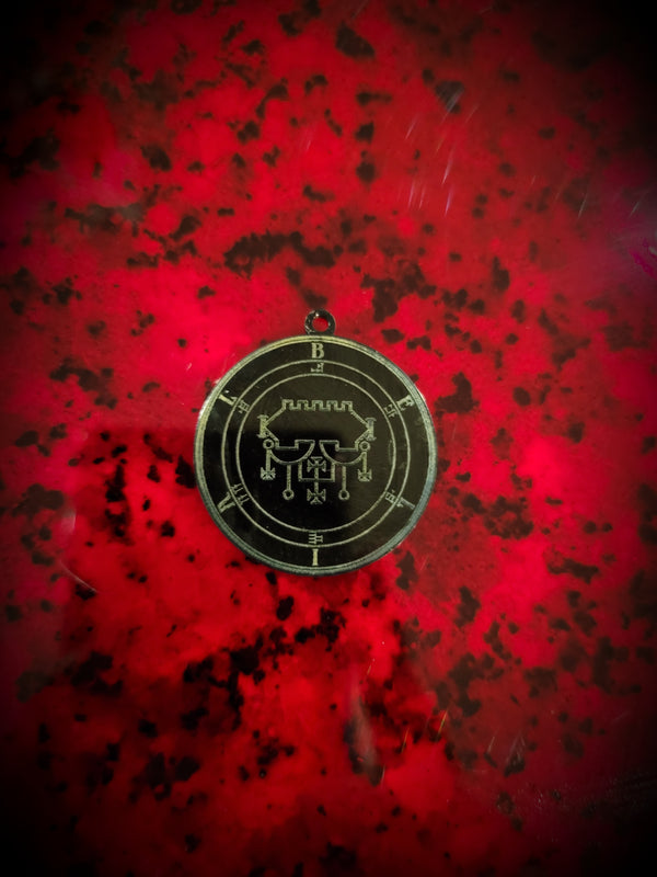 Belial black pendant