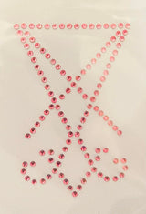 Lucifer Rhinestone Heat Transfer