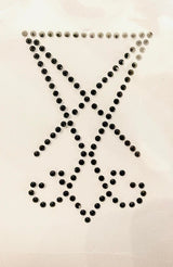Lucifer Rhinestone Heat Transfer