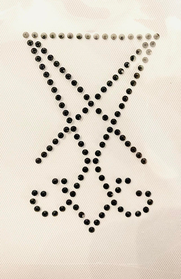 Lucifer Rhinestone Heat Transfer