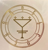 gold belphegor tattoo