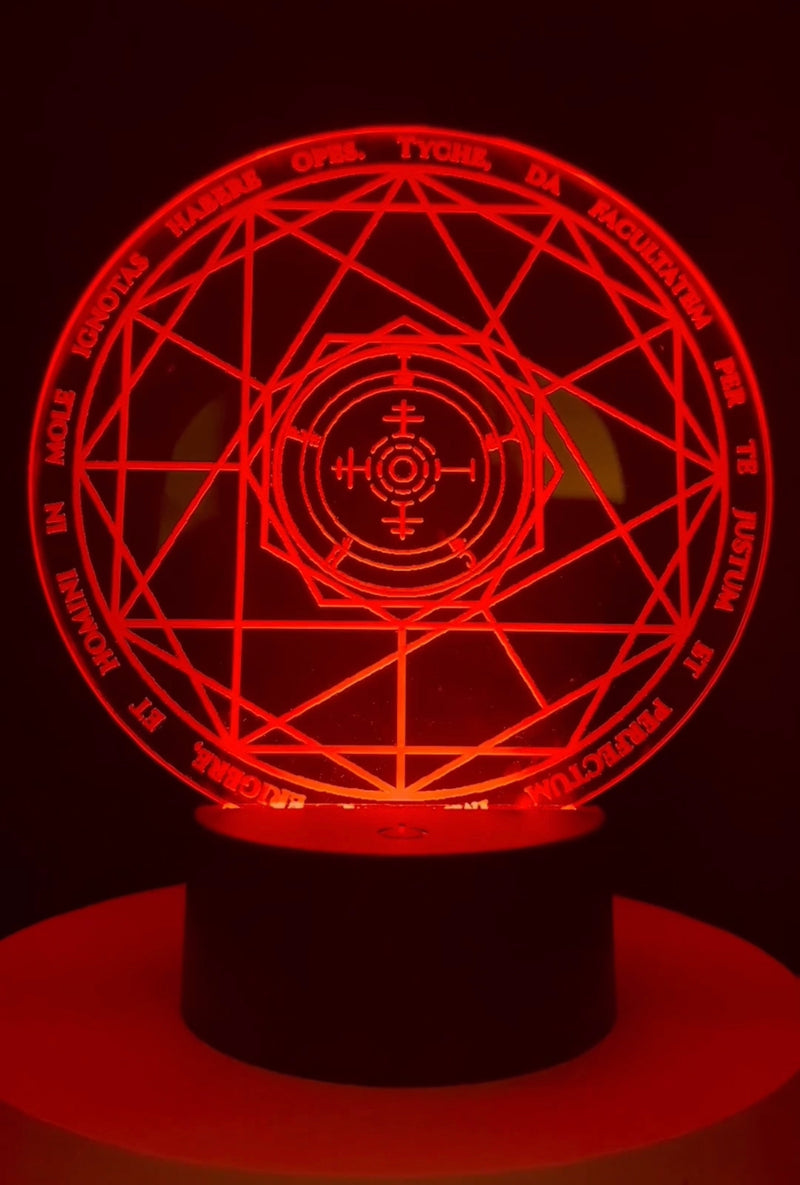 Tyche Illuminated Sigil of Abundance