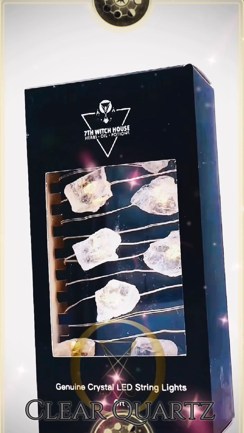 Demonically charged clear quartz