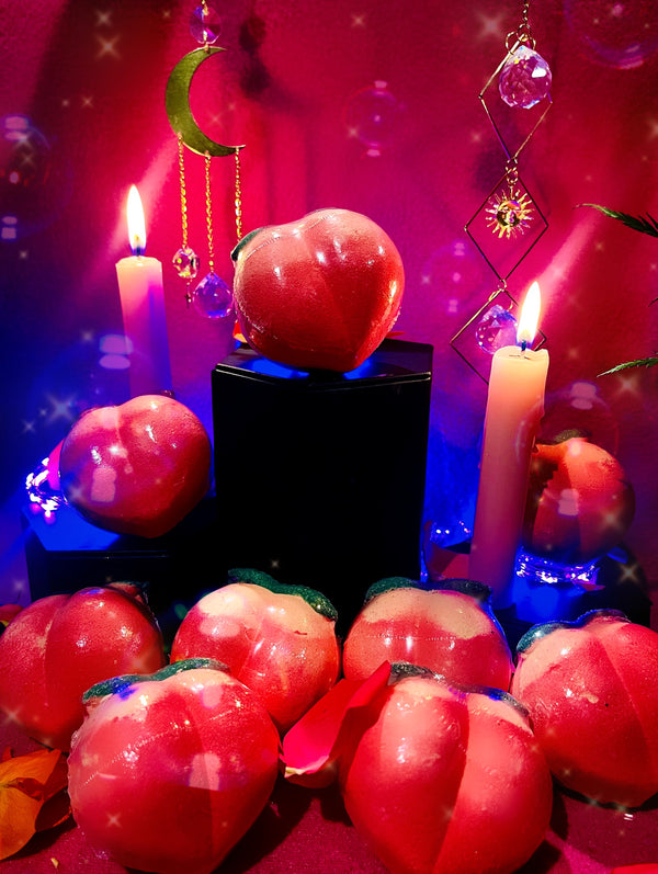 Tight Peach Naamah Shapeshifting Bath Bomb