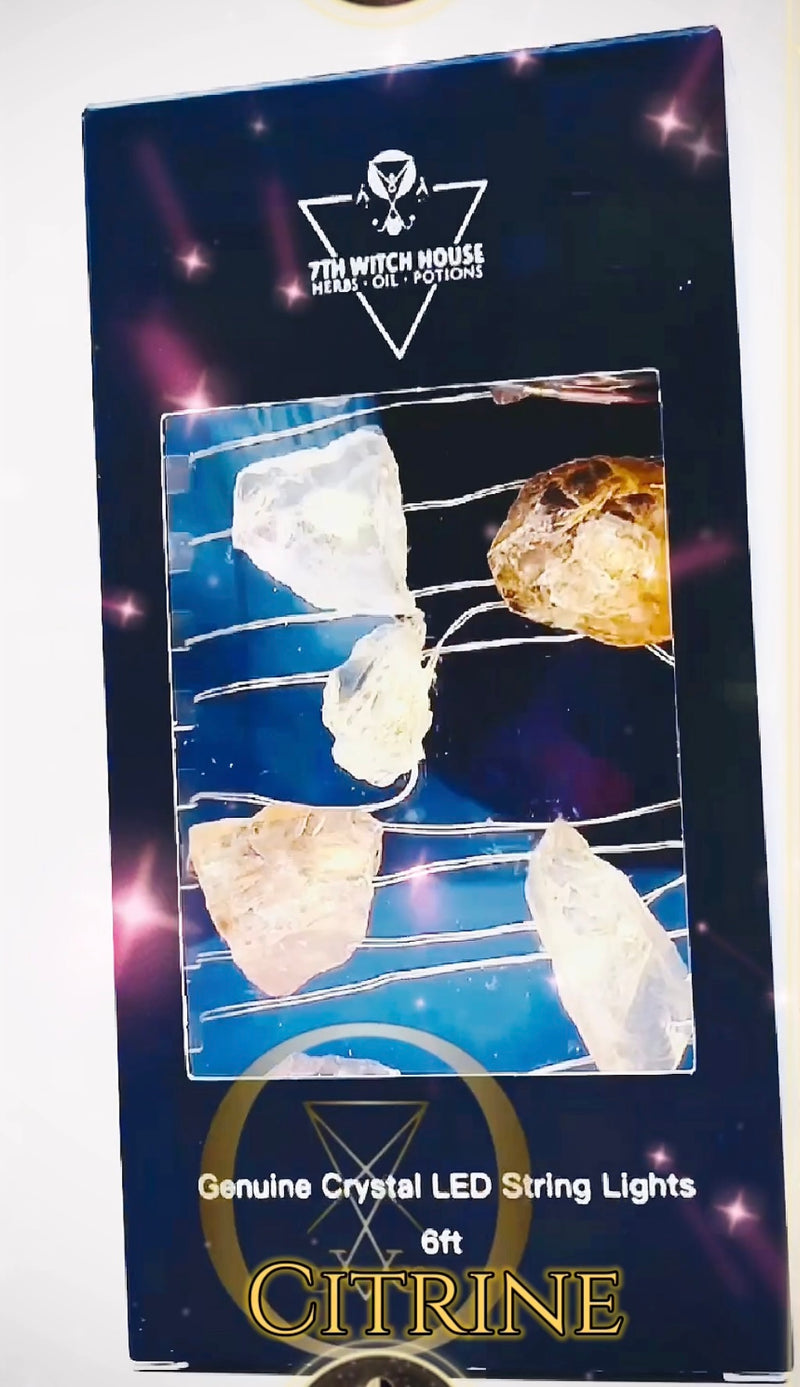 Demonically charged citrine