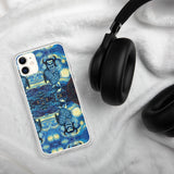 Demonic Starry Night iPhone Case