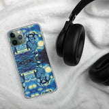 Demonic Starry Night iPhone Case