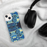 Demonic Starry Night iPhone Case