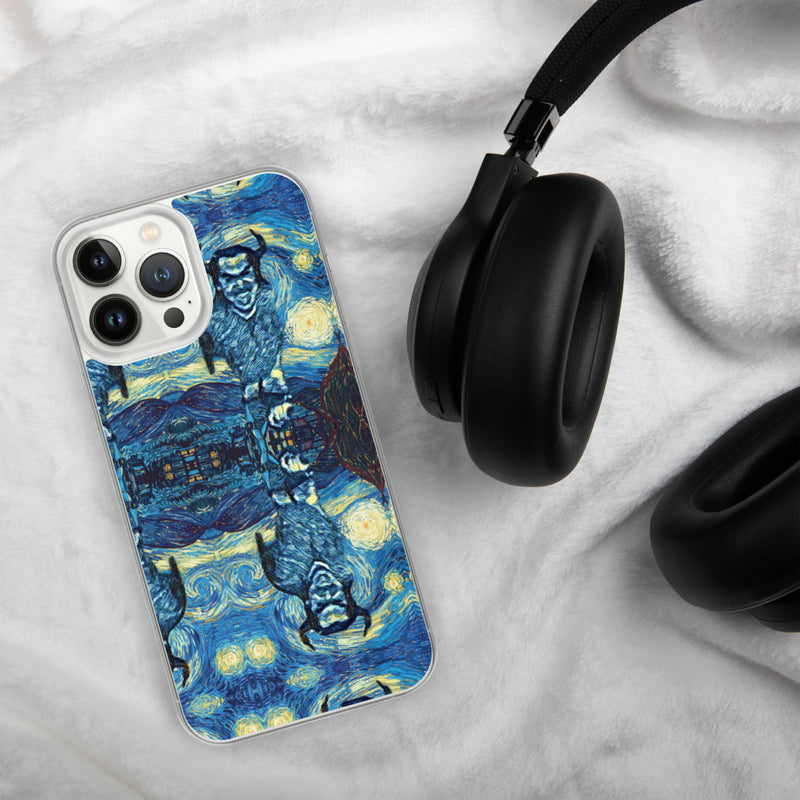 Demonic Starry Night iPhone Case
