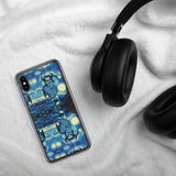 Demonic Starry Night iPhone Case
