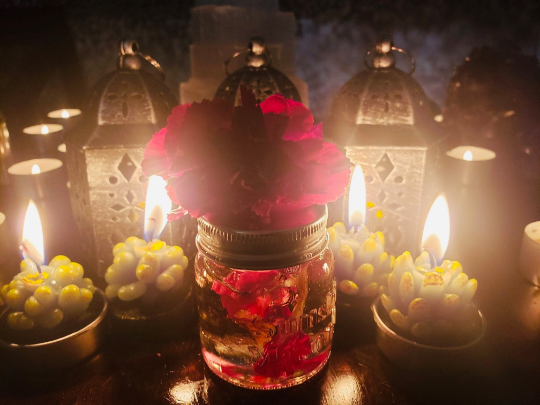 mesmerizing honey bath