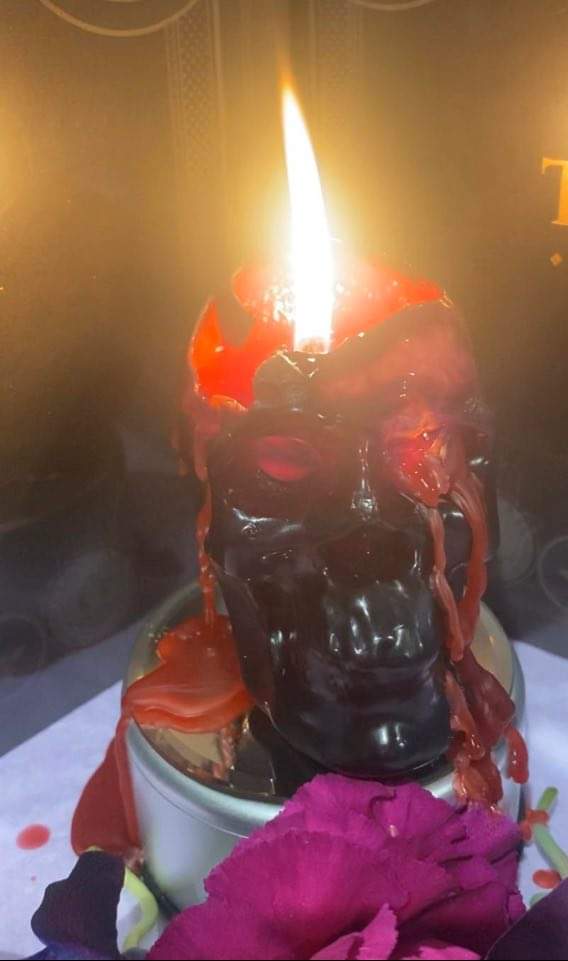 Occult Warfare Hex Candle