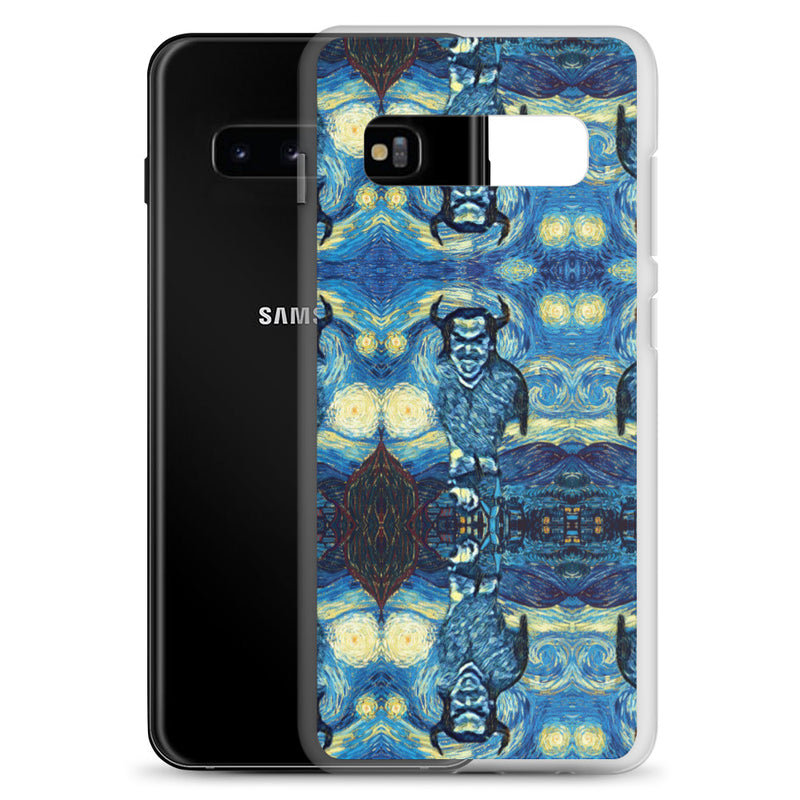 Demonic Starry Night Samsung Case