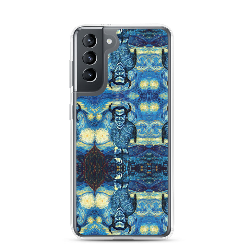Demonic Starry Night Samsung Case