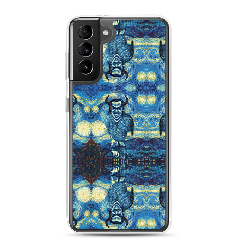 Demonic Starry Night Samsung Case